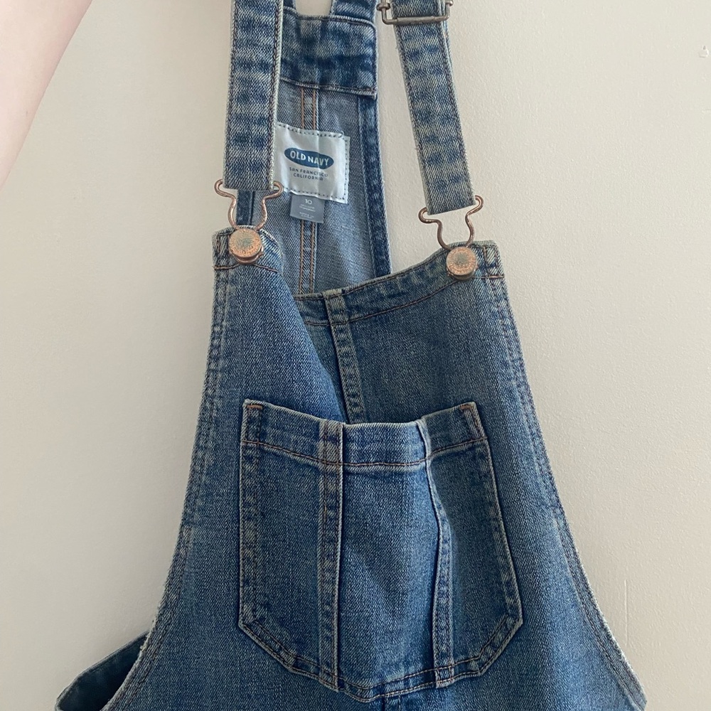 Medium Wash Overalls